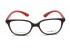 Armação Active F0083 PRETO/VERMELHO 46-16